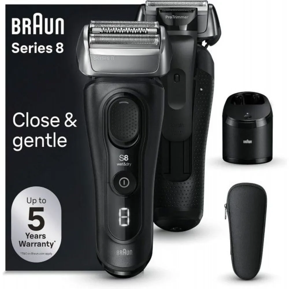 Braun Series 8 8560cc Foil Shaver 5-in-1 SmartCare Center Wet Dry Open Box